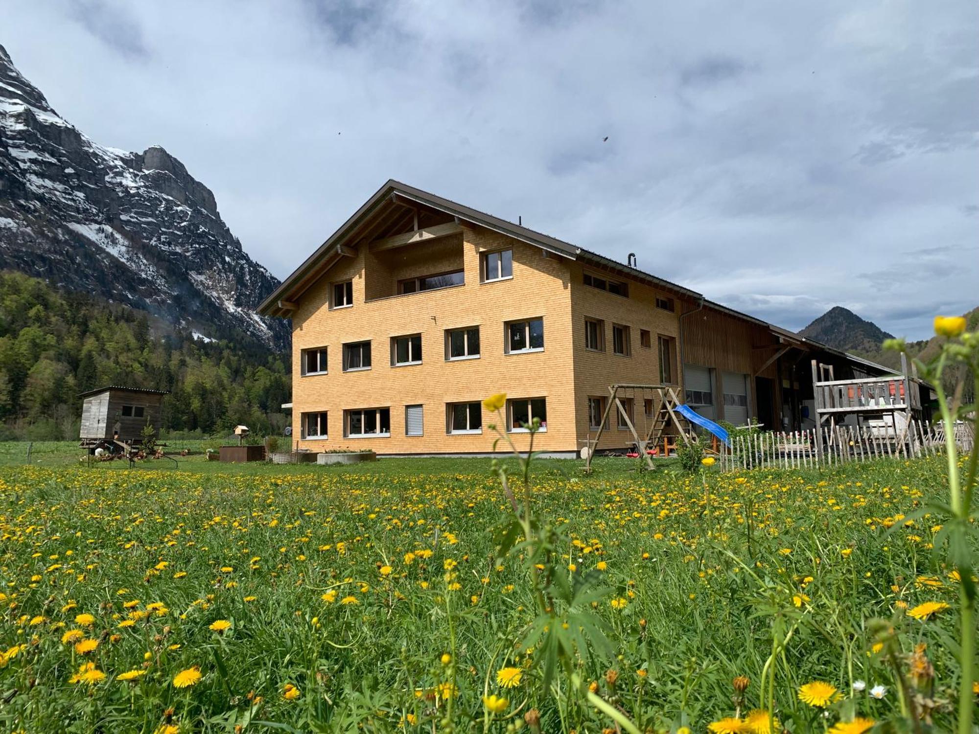 Ferienwohnung Berchtold Schnepfau Buitenkant foto